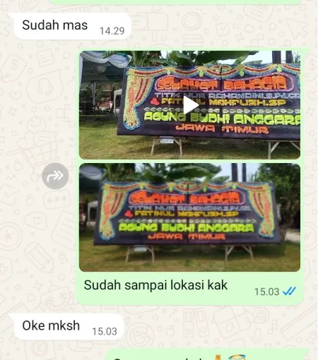Pengiriman Papan Bunga Cihanjawar Bojong